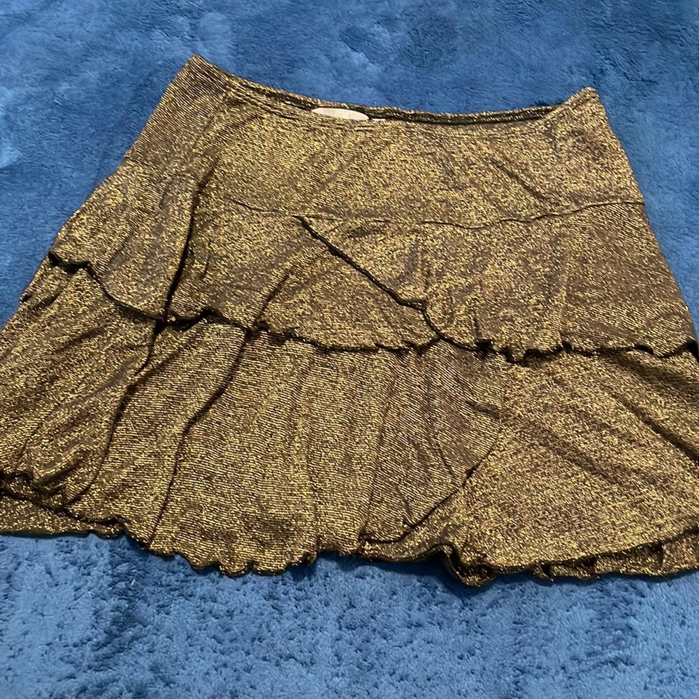 Shimmery skirt